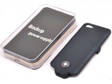 High quality High 2500 mah large-capacity Backup Power Pack Externa Case for iphone 5
